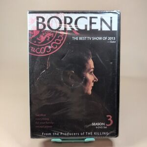 Borgen:‎ Season 3 DVD Set 2013 New Sealed